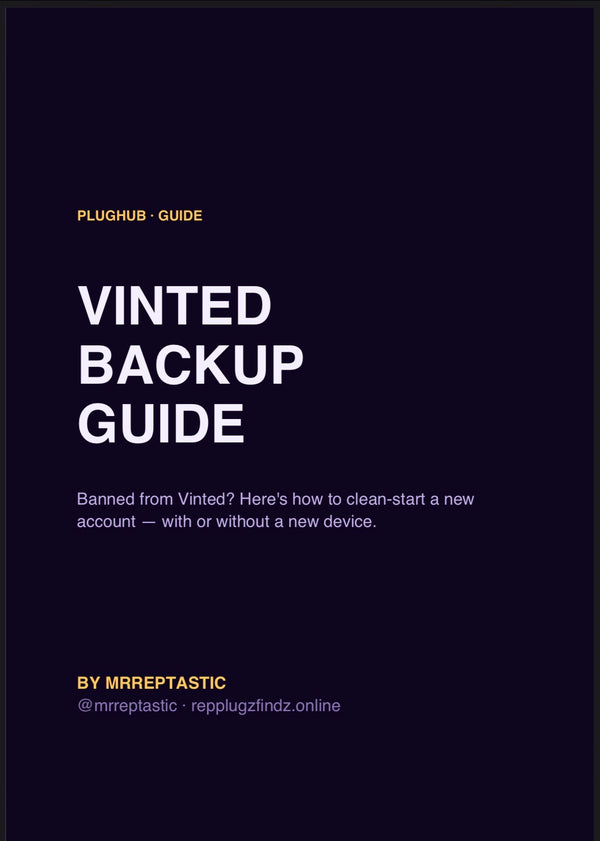 VINTED BAN NEW ACCOUNT GUIDE